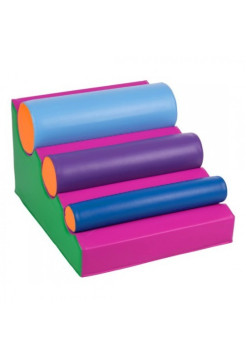 Игровой мягкий тренажёр Ступени цилиндр